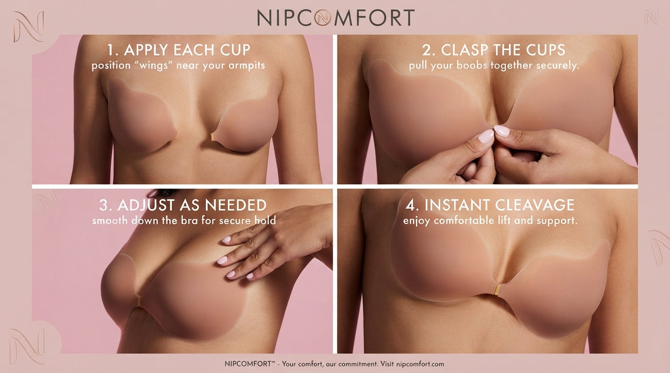 NipComfort™ Cleavage Bra
