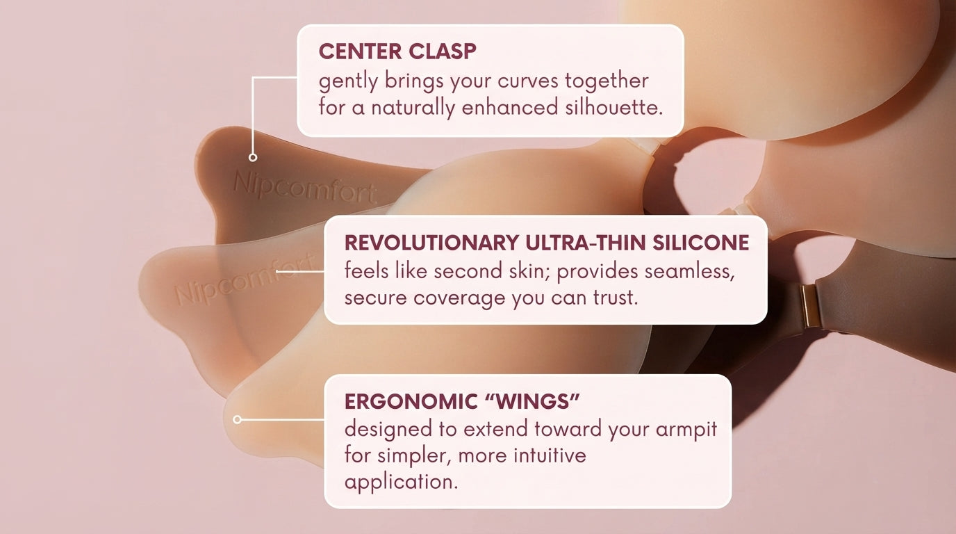 NipComfort™ Cleavage Bra